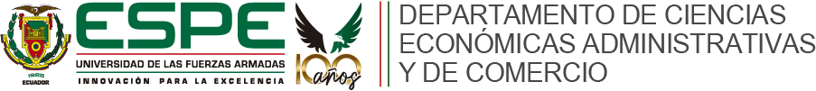 Departamento de Ciencias Econónimicas Administrativas y de Comercio